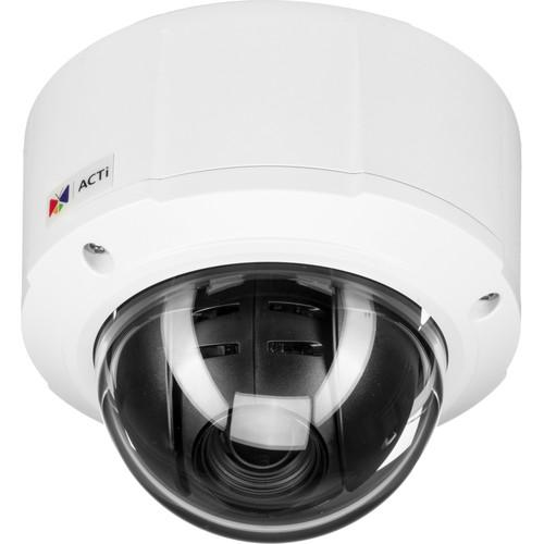 ACTi B911 3MP Outdoor Mini PTZ Network Dome Camera with 4.7-47mm Lens