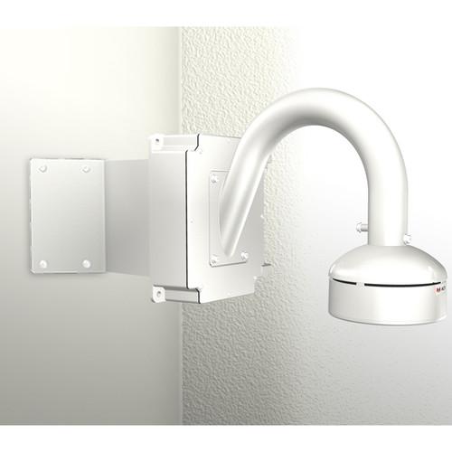 ACTi SMAX-0166 Corner Mount with Junction Box, Gooseneck, & Mount Kit for Select Dome Cameras