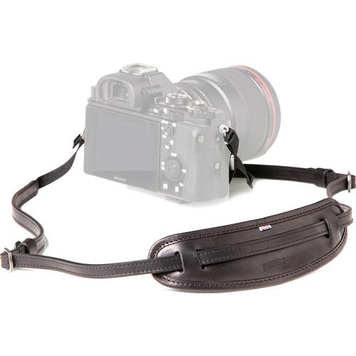 Barber Shop Leather Camera Neckstrap "Moustache"