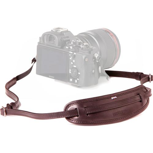 Barber Shop Leather Camera Neckstrap "Moustache"