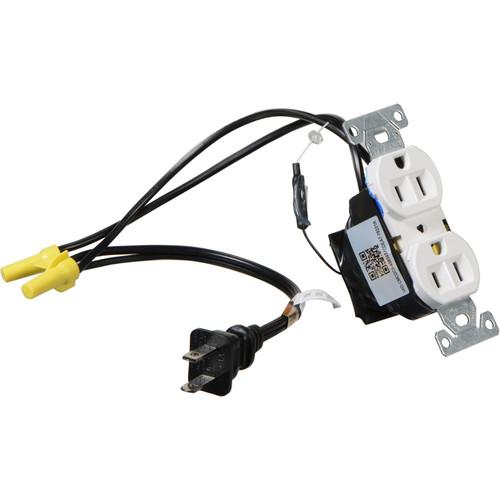 Bush Baby Functional Wall Outlet with Covert 1080p Wi-Fi Camera