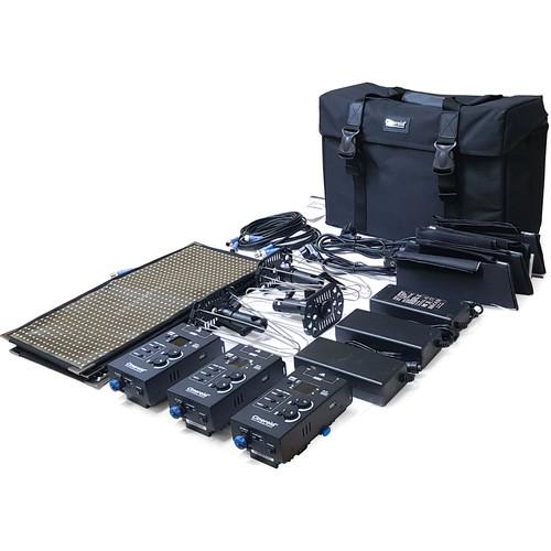 Cineroid FL800-3S Flexible Bi-Color LED 3-Light Kit