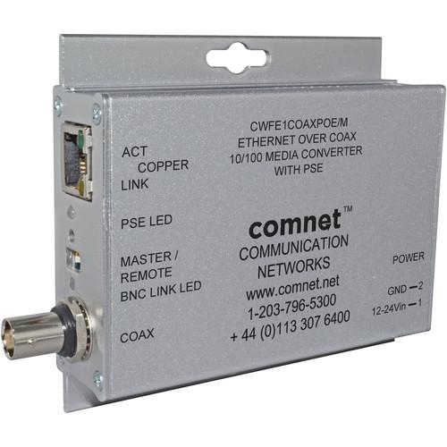 COMNET 100 Mbps Ethernet-over-Coax with PoE Module