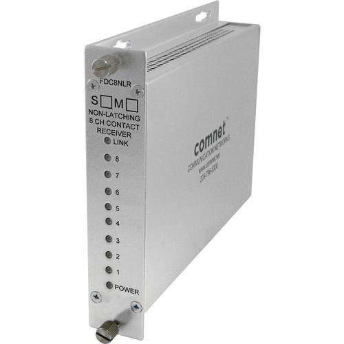 COMNET 8-Channel Contact Closure Single Mode Receiver
