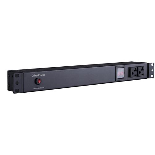 CyberPower Metered PDU16A 100-125V 50 60Hz Nema L5-20P Plug 12 Nema 5-20R1U 15