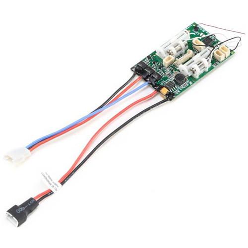 E-flite RX DSMX 6-Channel AS3X Safe BL ESC for EFLU3950 UMX Timber BNF Basic Airplane