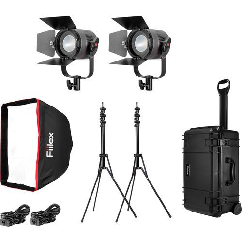 Fiilex K201PP P360 Pro Plus 2-Light LED Interview Travel Kit