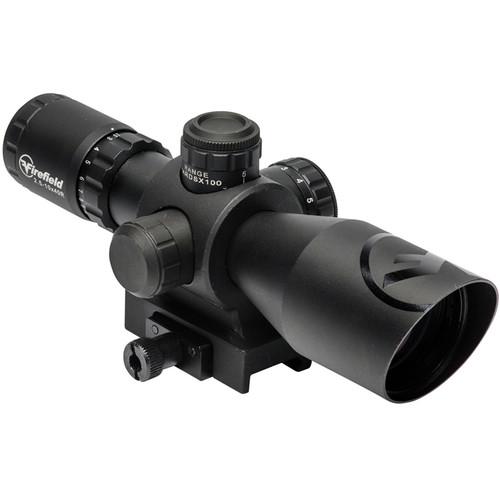 Firefield 2.5-10x40 Barrage Riflescope with Red Laser