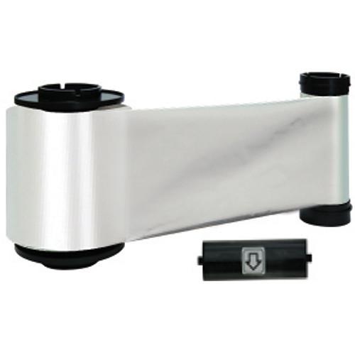 IDP 659197 Metallic Silver Monochrome Ribbon and Cleaning Roller Kit