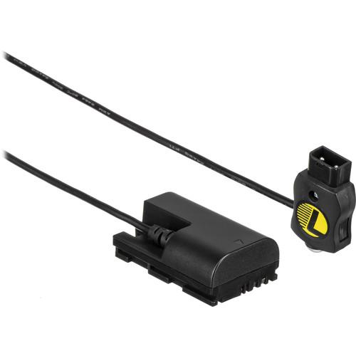 IndiPRO Tools SAFETAP to Canon LP-E6 Regulated Dummy Battery Cable