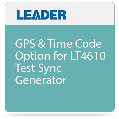 Leader GPS & Time Code Option for LT4610 Test Sync Generator