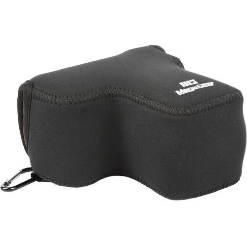MegaGear MG1009 Ultra Light Neoprene Case with Carabiner for Sony a6500 with 16-70mm