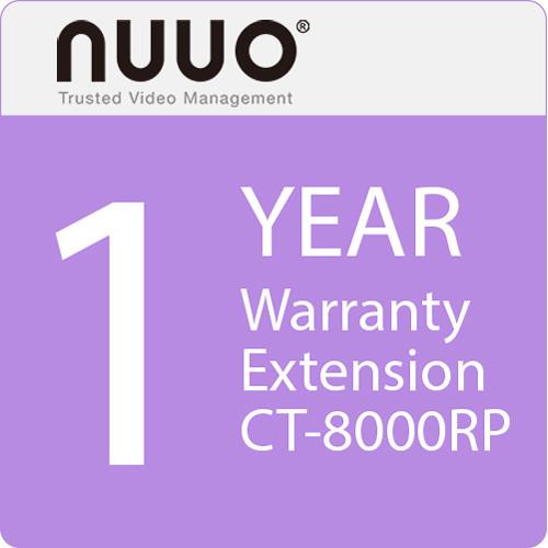 NUUO 1-Year Warranty Extension for CT-8000RP Series