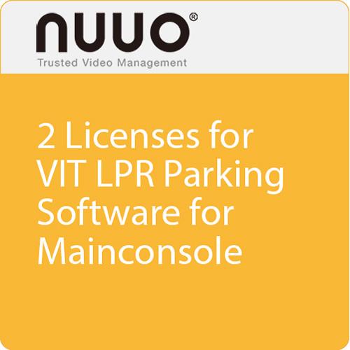 NUUO 2 Licenses for VIT LPR Parking Software Dongle for Mainconsole