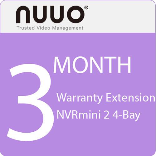 NUUO 3-Month Warranty Extension for NVRmini 2 4-Bay