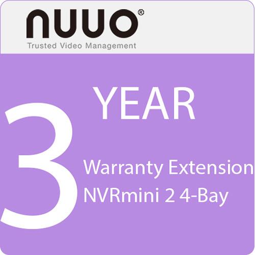 NUUO 3-Year Warranty Extension for NVRmini 2 4-Bay