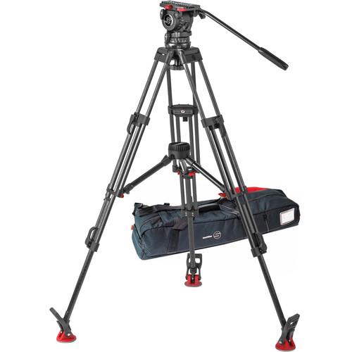 Sachtler FSB 10 ENG 2 MCF Carbon Fiber Tripod System with Sideload Plate
