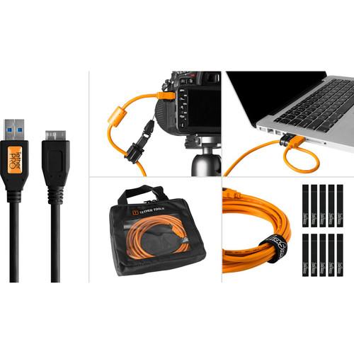 Tether Tools Starter Tethering Kit with USB 3.0 Type-A to Micro-B Cable