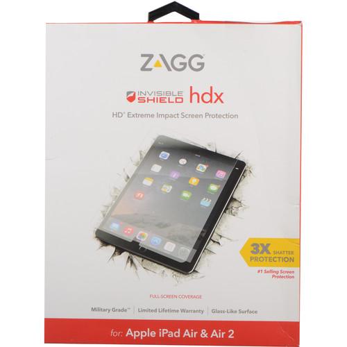 ZAGG InvisibleShield HDX Screen Protector for iPad Air Air 2