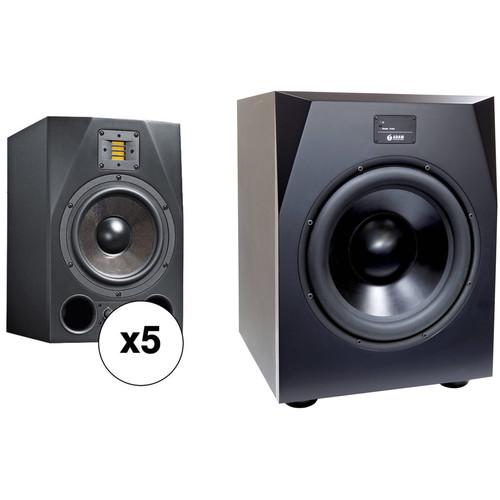 Adam Professional Audio Nashville - 5.1 Bundle with A8X Monitors & Sub15 Subwoofer