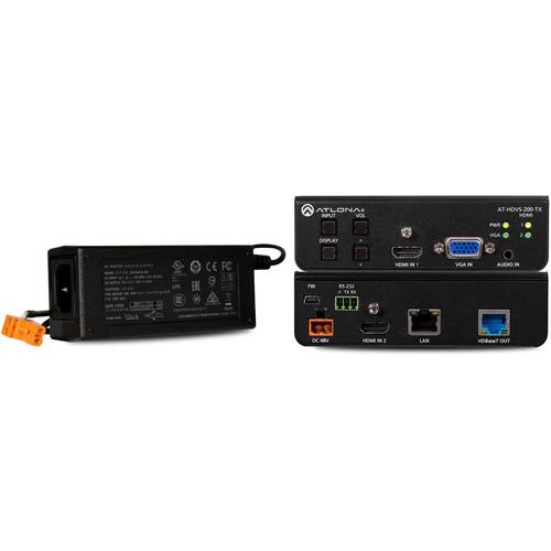 Atlona AT-HDVS-200-TX-PSK Three-Input HDMI VGA to HDBaseT Switcher
