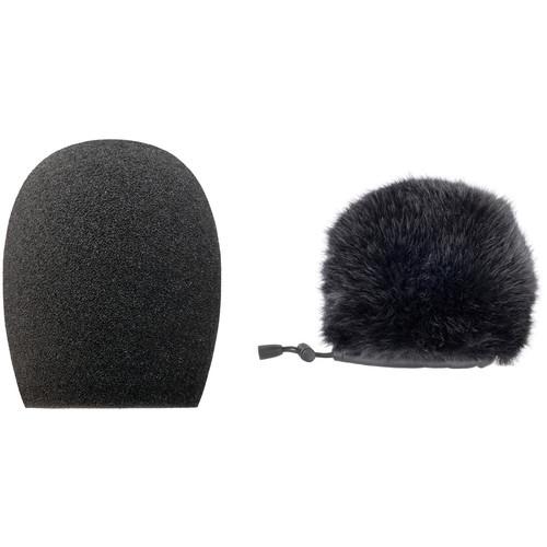 Auray WRF-H1 Foam Windscreen and Fur Windshield Kit for H1 and H1n Recorders