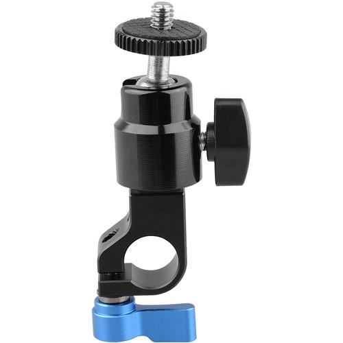 CAMVATE 15mm Rod Clamp with 1 4"-20 Screw Mini Ball Head Mount