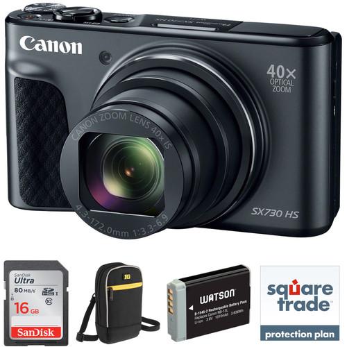 Canon PowerShot SX730 HS Digital Camera Deluxe Kit