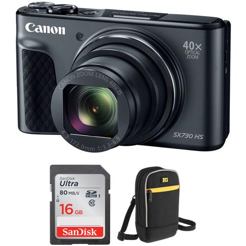 Canon PowerShot SX730 HS Digital Camera with Free Accessory Kit