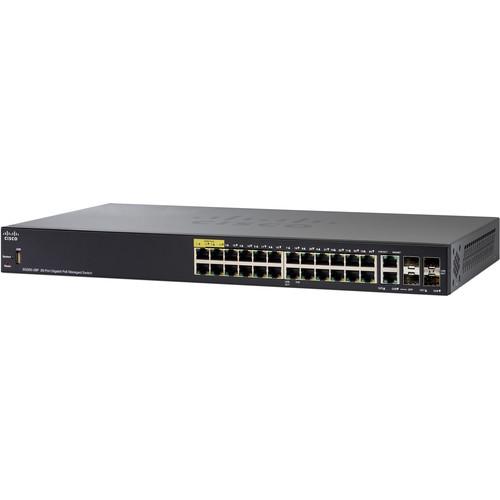 Cisco SG350-28P 350 Series 28-Port PoE Managed Gigabit Ethernet Switch