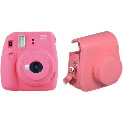 FUJIFILM INSTAX Mini 9 Instant Film Camera with Case Kit