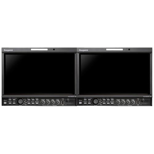 Ikegami Two 9-Inch HDTV SDTV Mulc-Format Lcd Monitor, Full Hd Widescreen 1920X1080 Resolucon, Ac Dc Input. I
