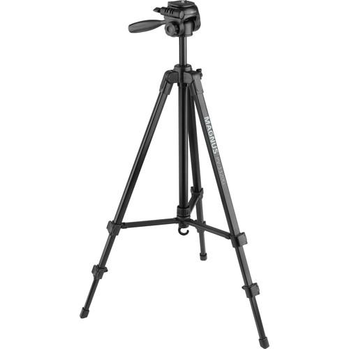 Magnus PV-3320G Photo Video Tripod with Geared Center Column