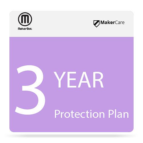 MakerBot 3-Year MakerCare Preferred Protection Plan for the Replicator Z18 3D Printer