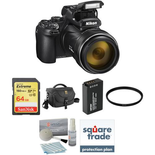 Nikon COOLPIX P1000 Digital Camera Deluxe Kit