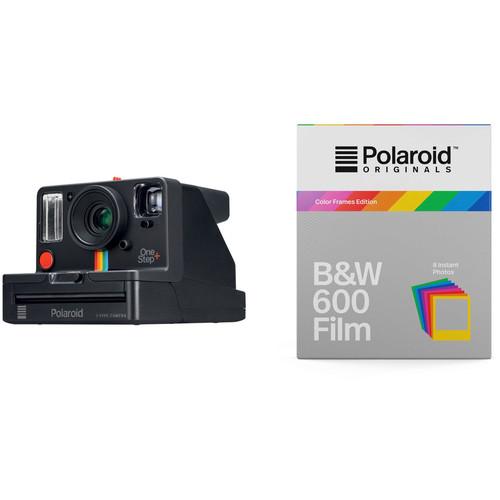 Polaroid Originals OneStep Instant Film Camera with Black & White Color Frames Film Kit