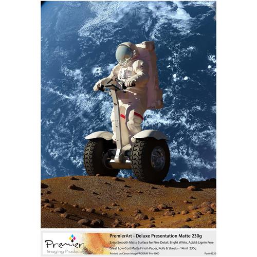 Premier Imaging PremierPhoto Deluxe Smooth Presentation 230gsm Matte Inkjet Paper