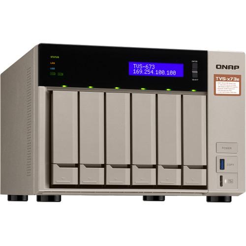 QNAP TVS-673E-4G 6-Bay NAS Server