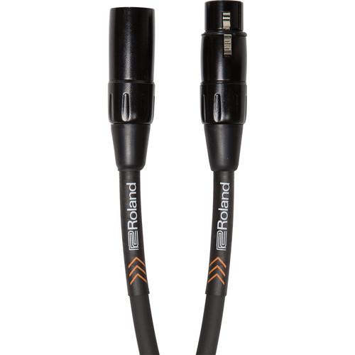 Roland Black Series Heavy-Duty XLR to XLR Balanced Microphone Cable