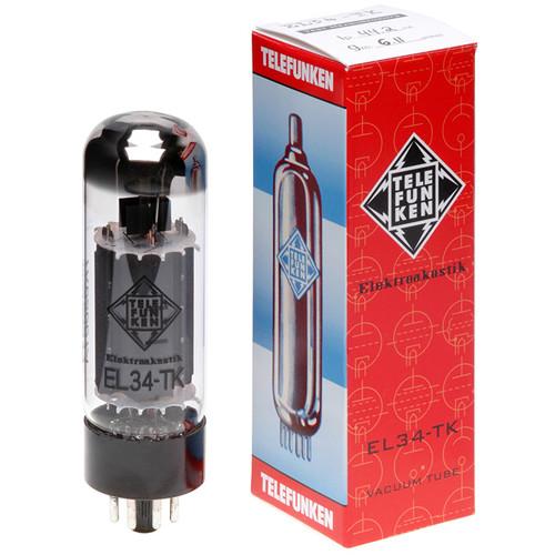 Telefunken EL34-TK Black Diamond Series Vacuum Tubes