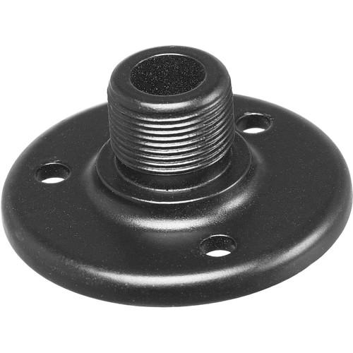 Atlas Sound Desk Top Mounting Flange - with: 5 8"-27 Male Fitting 1-3 4" Base Diameter