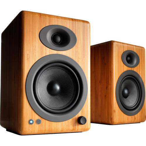 Audioengine A5 Wireless 2-Way Active Bluetooth Bookshelf Speakers