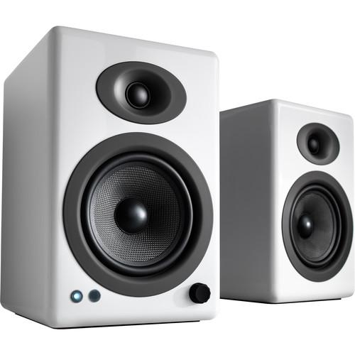 Audioengine A5 Wireless 2-Way Active Bluetooth Bookshelf Speakers