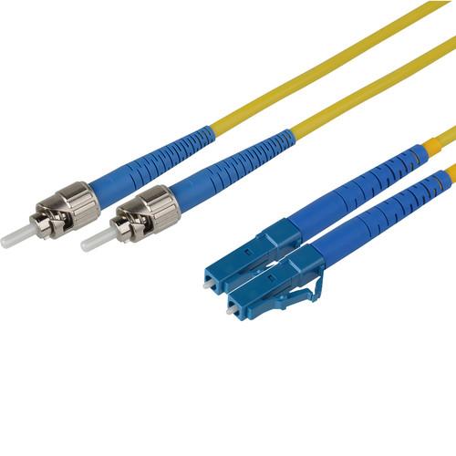 Camplex Duplex ST to Duplex LC Singlemode Fiber Optic Patch Cable