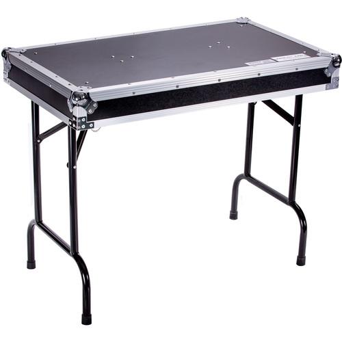 DeeJay LED Universal Fold-Out DJ Table with Locking Pins
