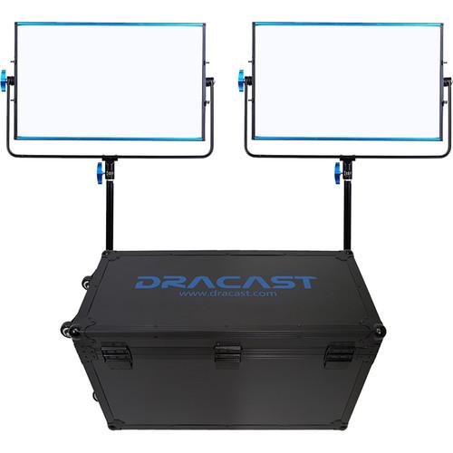 Dracast LED1000B Silq Bi-Color LED 2-Light Kit