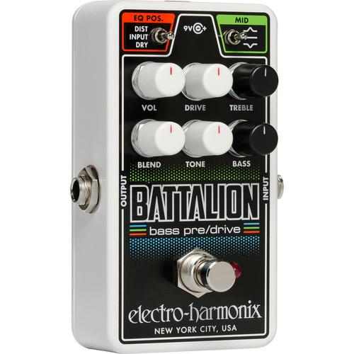 Electro-Harmonix Nano Battalion Bass Preamp and Overdrive Pedal