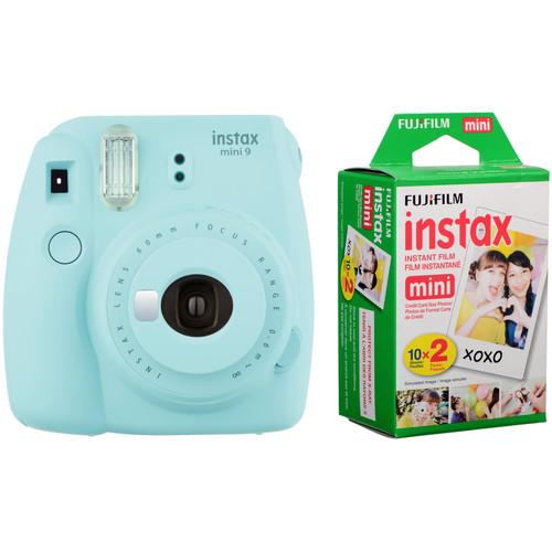 FUJIFILM INSTAX Mini 9 Instant Film Camera with Instant Film Kit