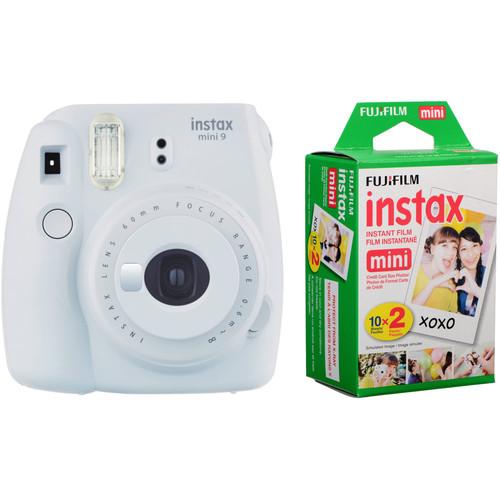 FUJIFILM INSTAX Mini 9 Instant Film Camera with Instant Film Kit