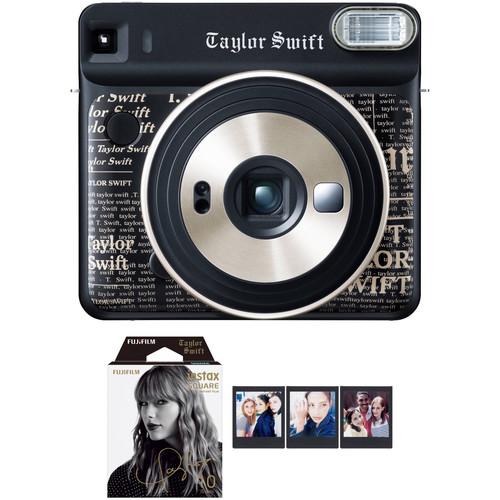 FUJIFILM INSTAX SQUARE SQ6 Taylor Swift Edition Instant Film Camera with Film Bundle